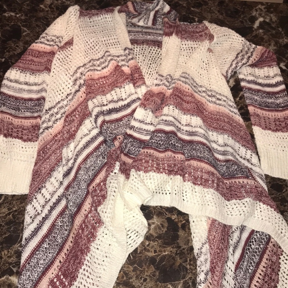 Colorful lightweight cardigan